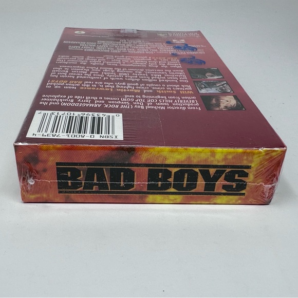 Bad Boys VHS 1995 Will Smith Martin Lawrence Whatcha Gonna Do Factory Sealed - Picture 4 of 7